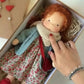Poupée artisanale en coton style Waldorf – Jouet doux pour jeu imaginatif – image 36