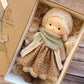 Poupée artisanale en coton style Waldorf – Jouet doux pour jeu imaginatif – image 40