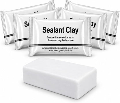 Pâte malléable réutilisable pour passages de tuyaux et câbles