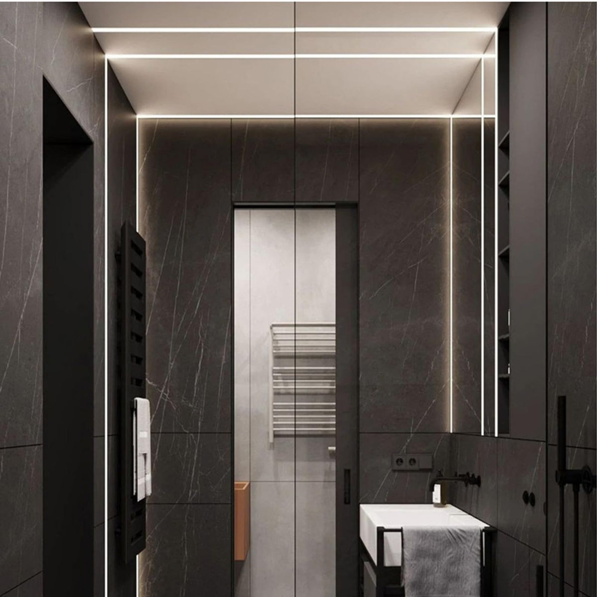 Ruban lumineux flexible à LED pour décoration