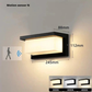 Applique LED 20 W à détecteur de mouvement
