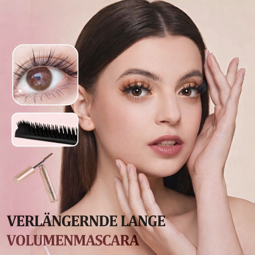 Mascara résistant à l’eau avec brosse-peigne