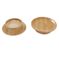 Couvercle et dessous de verre en bambou (lot de 4)