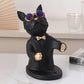 Porte-verres à vin décoratif en forme de chien