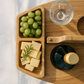 Table à vin pliable en bois pour pique-nique