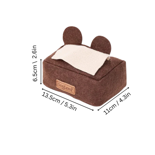 Felineau Boîte Puzzle Couinante pour Chien - 4 Couleurs