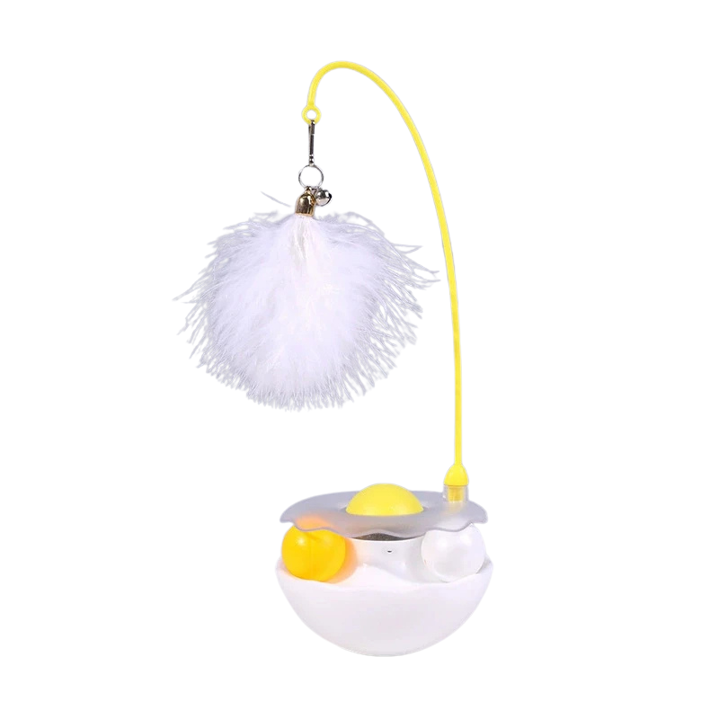 Felineau Jouet Plume en Mouvement pour Chat - 4 Couleurs
