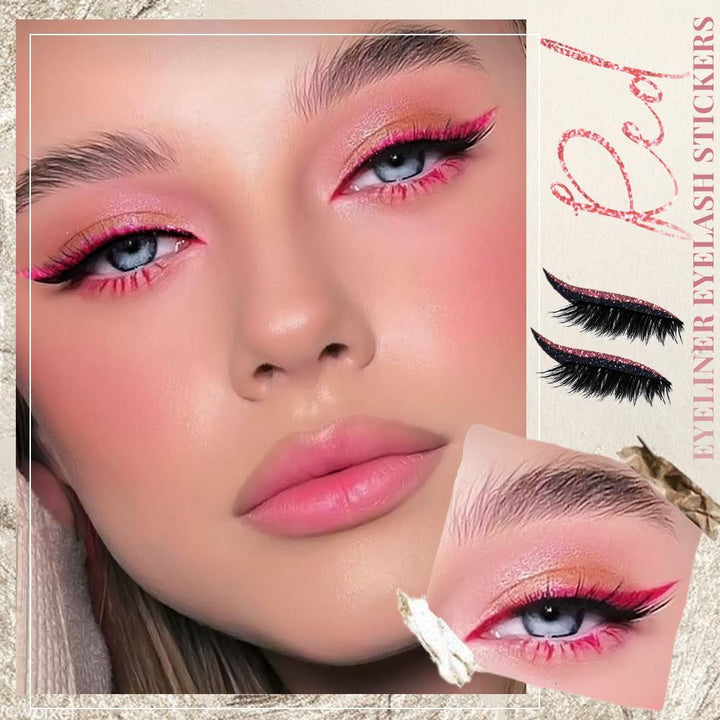 Autocollants pailletés pour maquillage des yeux – 8 paires