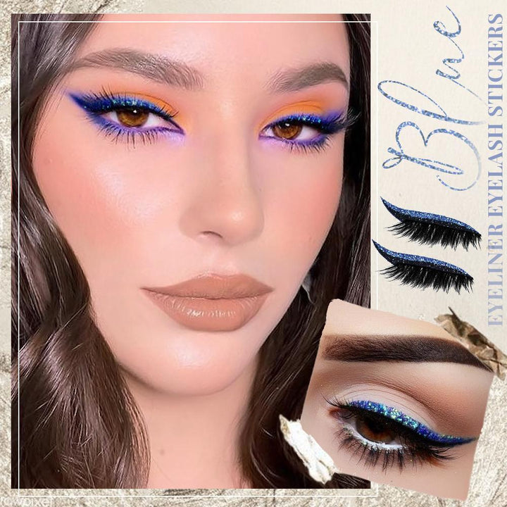 Autocollants pailletés pour maquillage des yeux – 8 paires