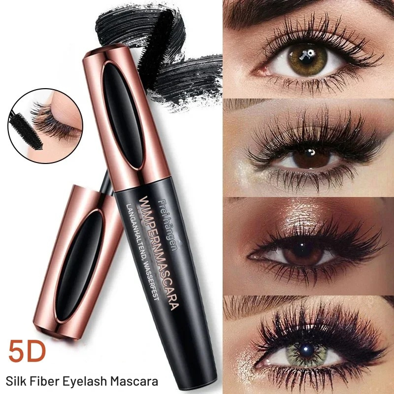 Mascara à fibres pour longueur et volume