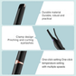 Recourbe-cils chauffant rechargeable USB à 3 températures