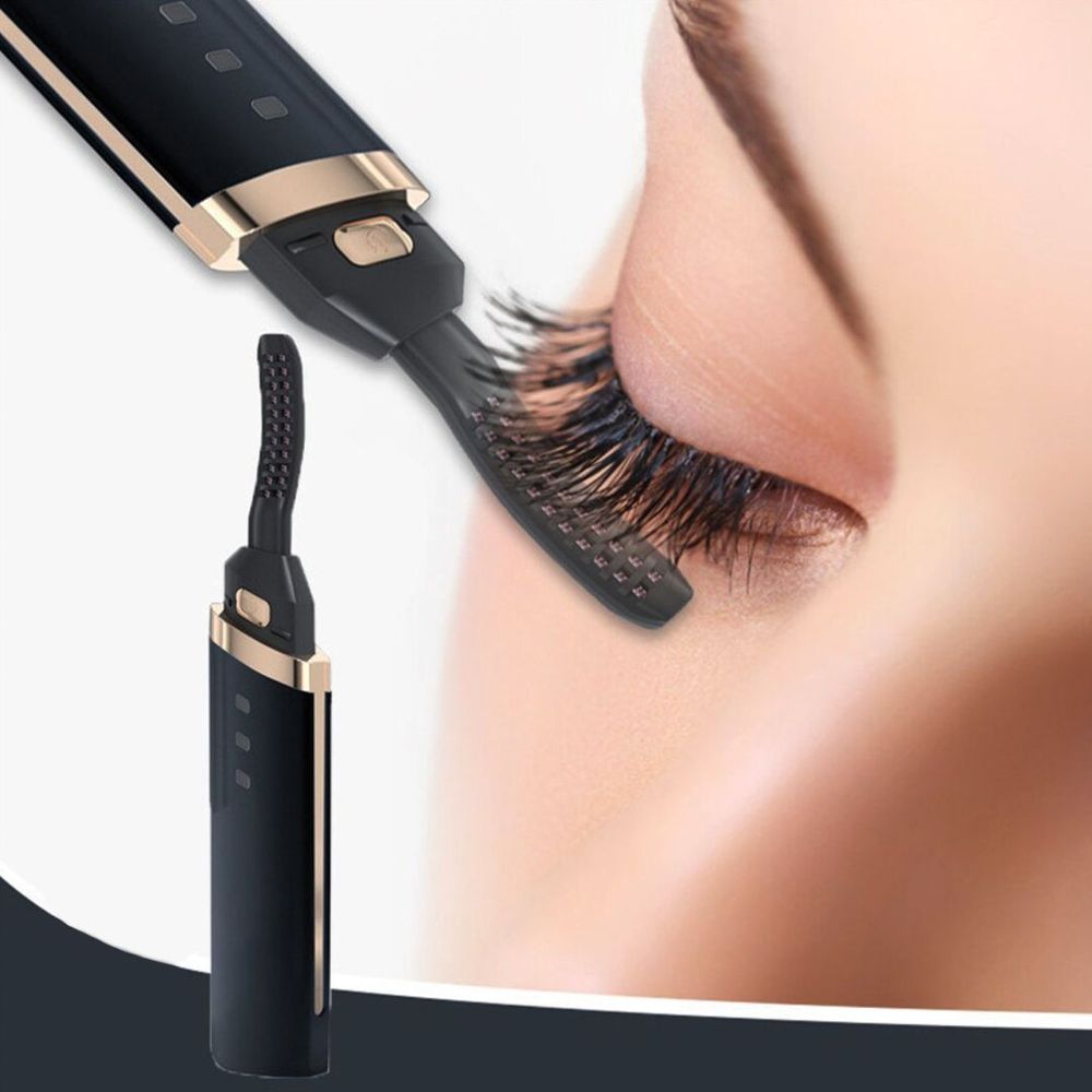 Recourbe-cils chauffant rechargeable USB avec affichage LED