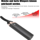 Recourbe-cils chauffant rechargeable USB avec affichage LED