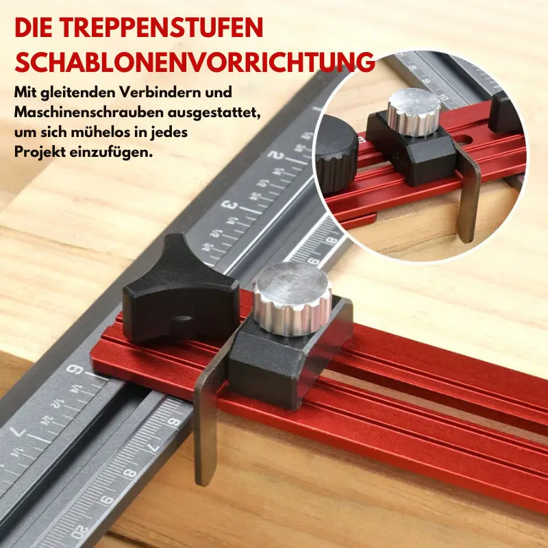 Gabarit de mesure articulé en aluminium jusqu’à 120 mm