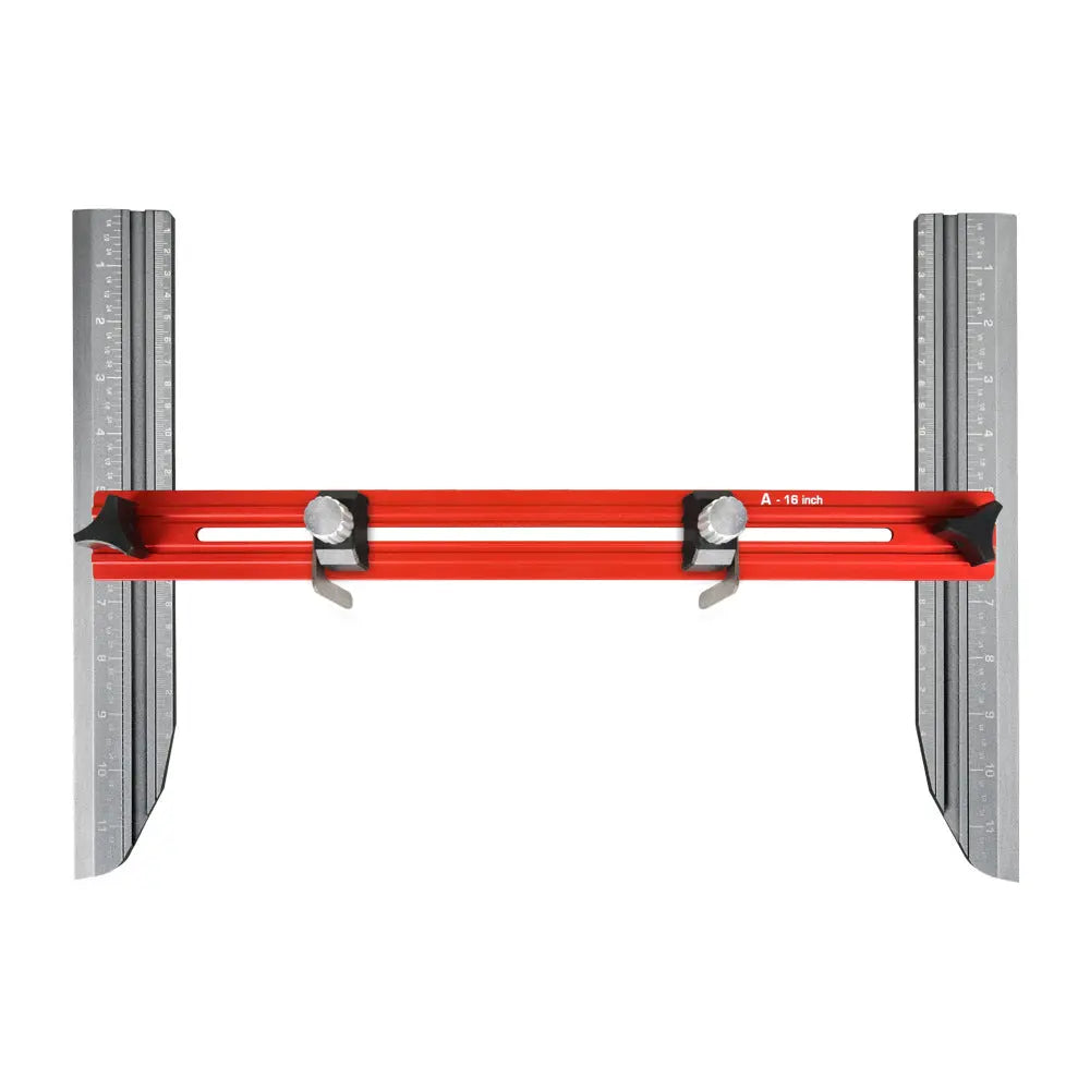 Gabarit de mesure articulé en aluminium jusqu’à 120 mm