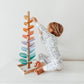 Arbre sonore en bois pour billes