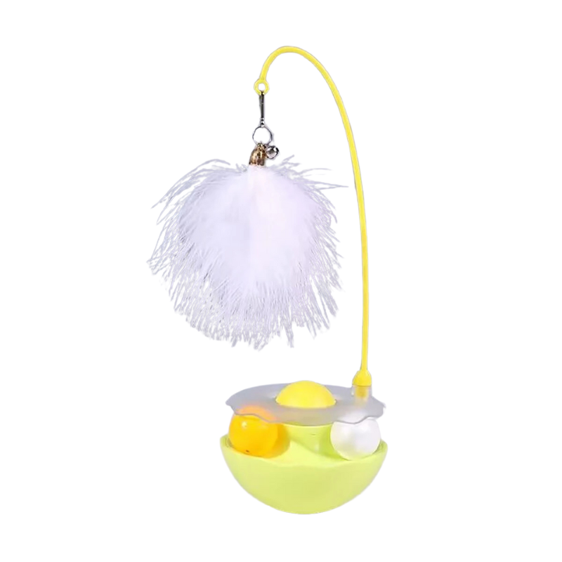 Felineau Jouet Plume en Mouvement pour Chat - 4 Couleurs