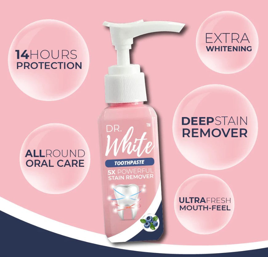 Dentifrice blancheur pour taches de surface