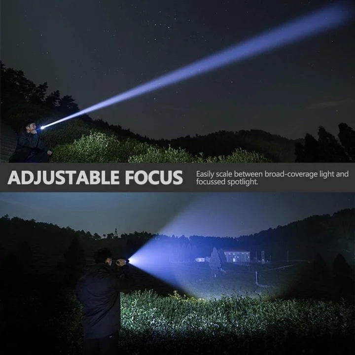 Lampe torche rechargeable à DEL XHP50.2, trois modes