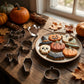 Lot de sept emporte-pièces d'Halloween en acier inoxydable