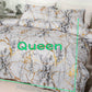 Parure de lit en tissu tissé, plusieurs motifs