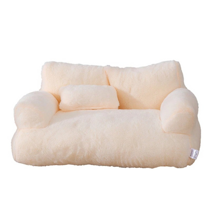 Felineau Canapé Lit Panier Rembourré - Oasis de Confort Coussin Apaisant