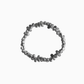 Bracelet de perles noires et grises – Bijou à superposer – Lot de 2