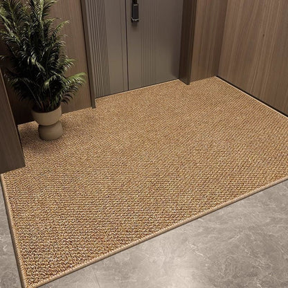 Tapis d'entrée absorbant lavable à base antidérapante