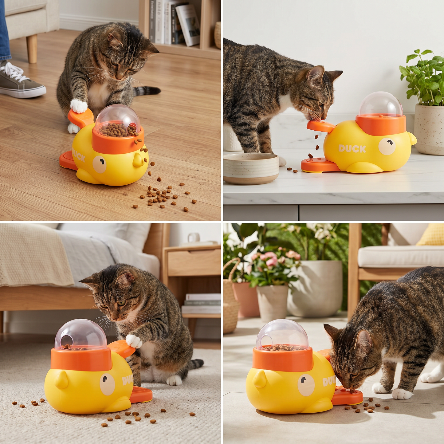 Distributeur de croquettes interactif pour chat – image 4