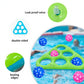 Jeu de lancer gonflable triangulaire pour piscine avec six balles – image 11