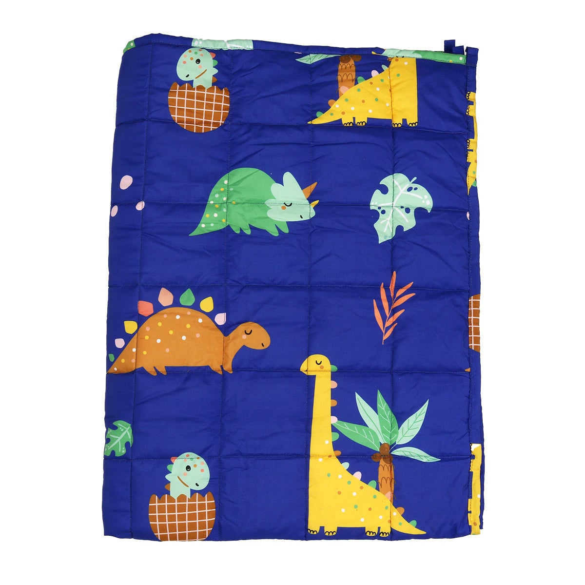 Couverture lestée enfant réversible à motifs animaliers