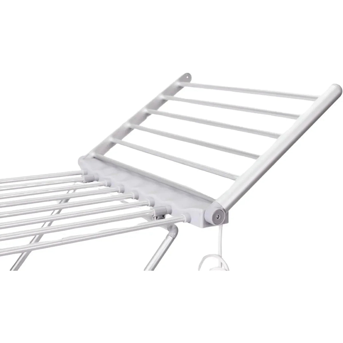 Étendoir électrique chauffant pliable avec ailes rabattables