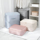 Sac de rangement textile à compression par fermeture éclair