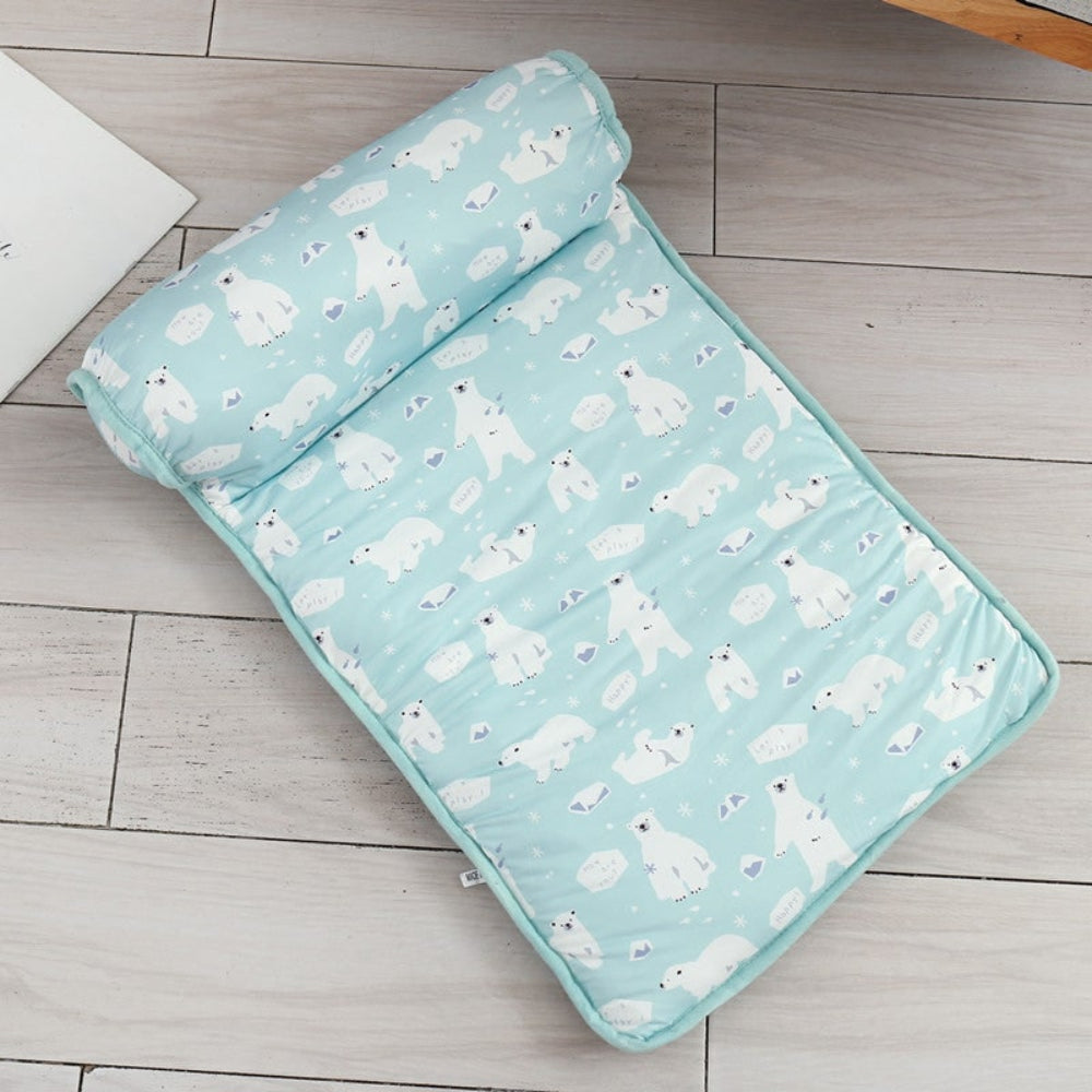 Tapis de repos rafraîchissant pour chien et chat à motifs