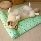 Tapis de repos rafraîchissant pour chien et chat à motifs