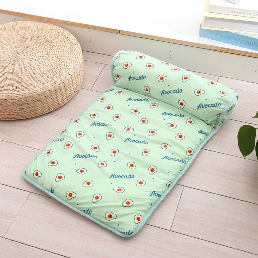 Tapis de repos rafraîchissant pour chien et chat à motifs