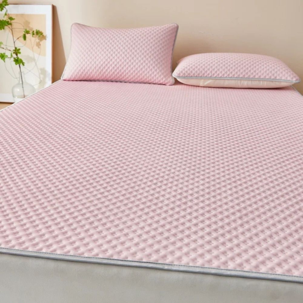 Surmatelas matelassé léger avec option taies assorties