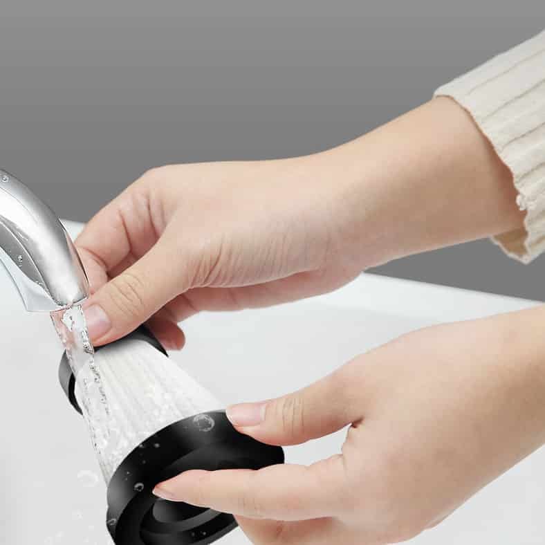 Aspirateur à main rechargeable USB-C à bac transparent