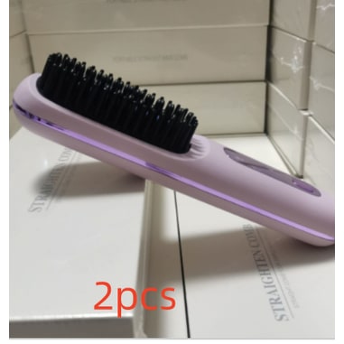 Brosse lissante sans fil à écran LCD et recharge USB-C