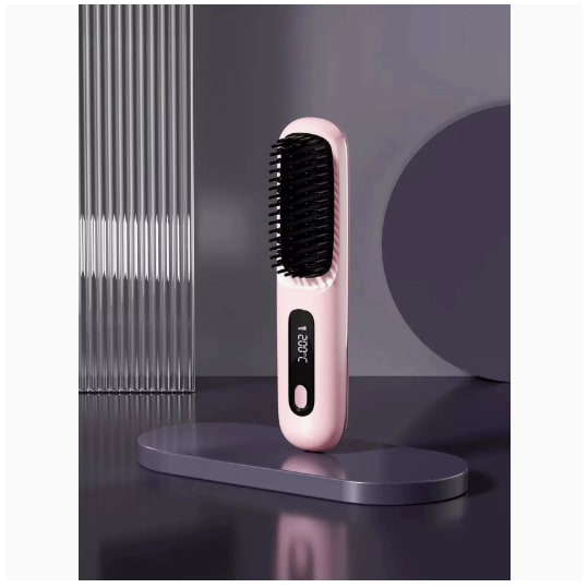 Brosse lissante sans fil à écran LCD et recharge USB-C