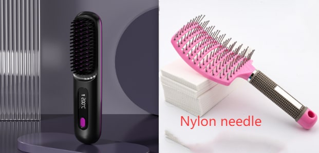 Brosse lissante sans fil à écran LCD et recharge USB-C