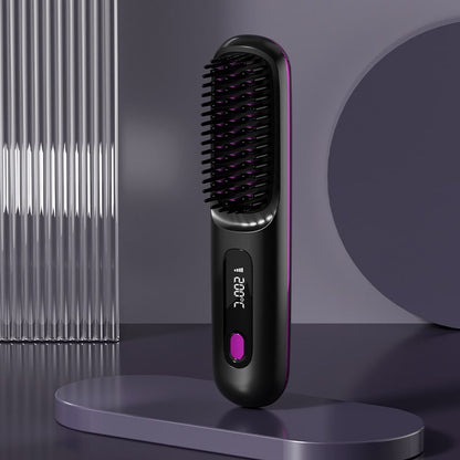 Brosse lissante sans fil à écran LCD et recharge USB-C