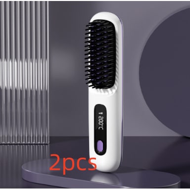 Brosse lissante sans fil à écran LCD et recharge USB-C
