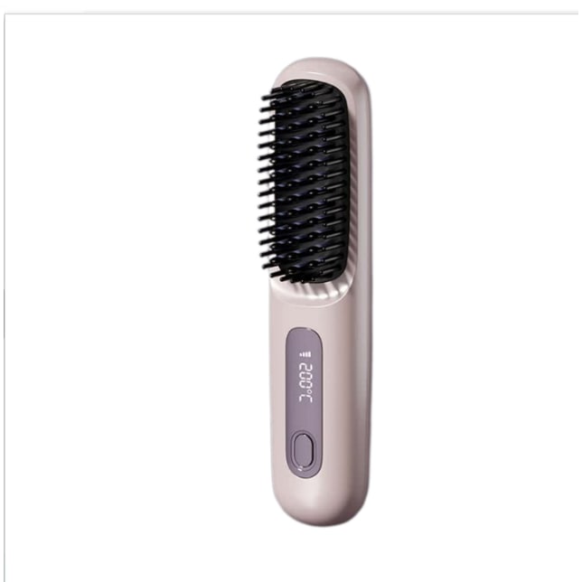 Brosse lissante sans fil à écran LCD et recharge USB-C