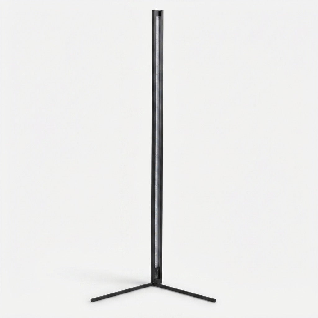 Lampadaire d'angle LED à lumière indirecte et télécommande