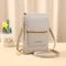 Sac bandoulière pour téléphone à fenêtre tactile et porte-cartes