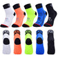 Chaussettes de cyclisme mi-mollet à renforts talon et pointe