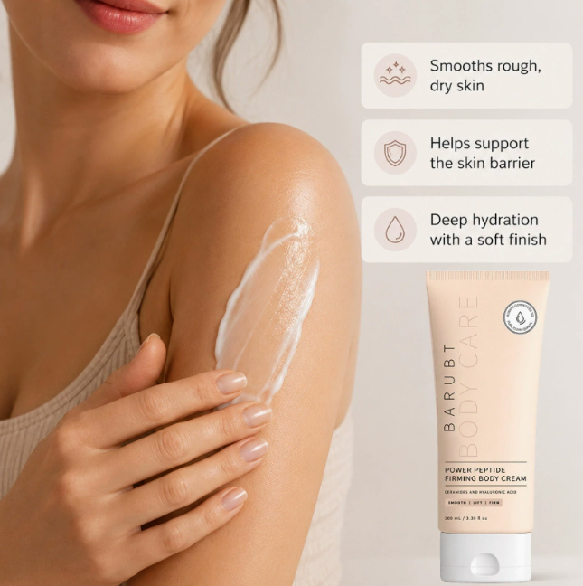 Crème corps à la niacinamide et aux céramides – Hydratante – Lot de 2