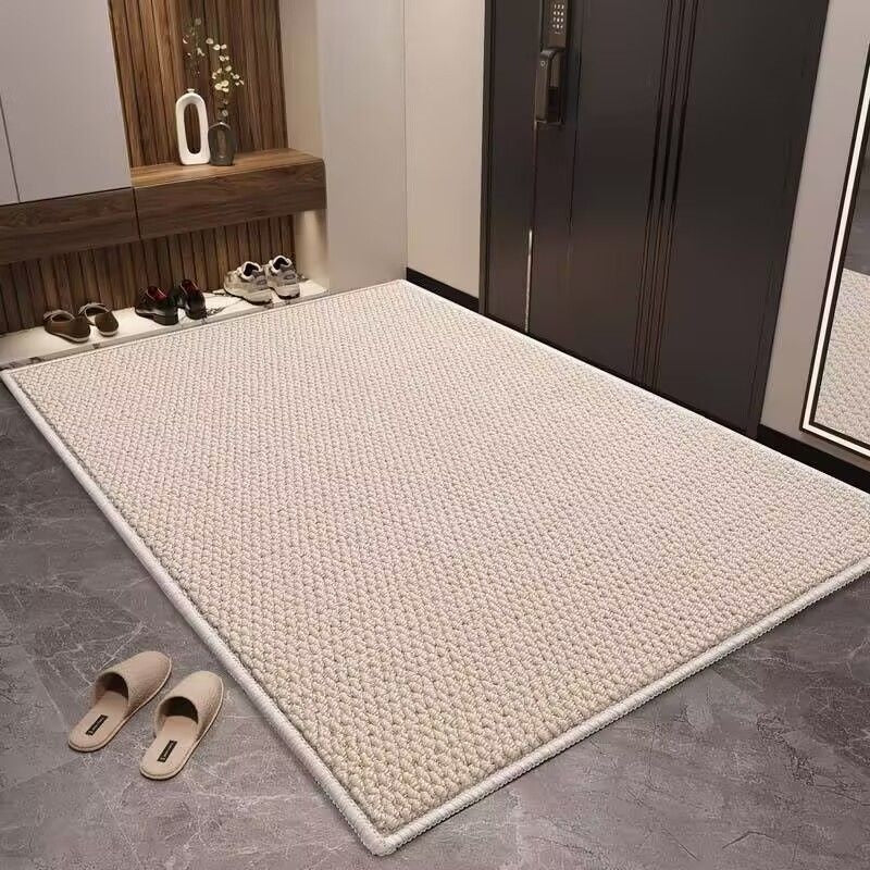 Tapis d'entrée absorbant lavable à base antidérapante