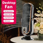 Ventilateur de bureau rechargeable USB à cinq vitesses